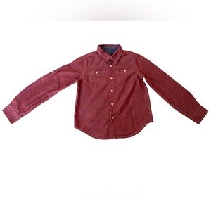 Red (Lee) Button long sleeve